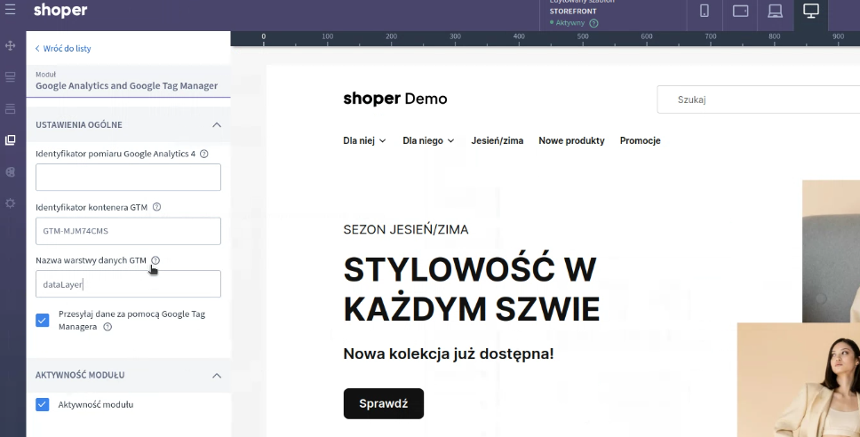 GTM shoper