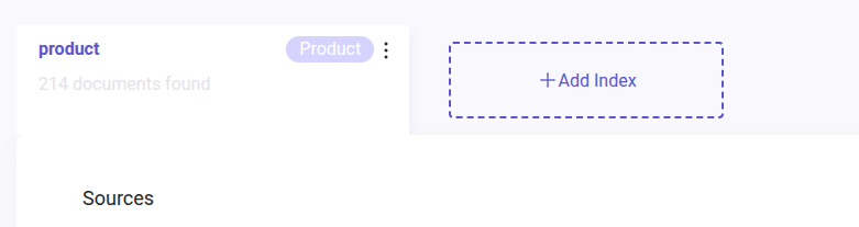 add an index manually