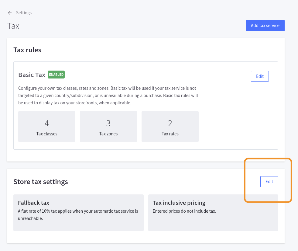 Tax Rates and Zones Bigcommerce