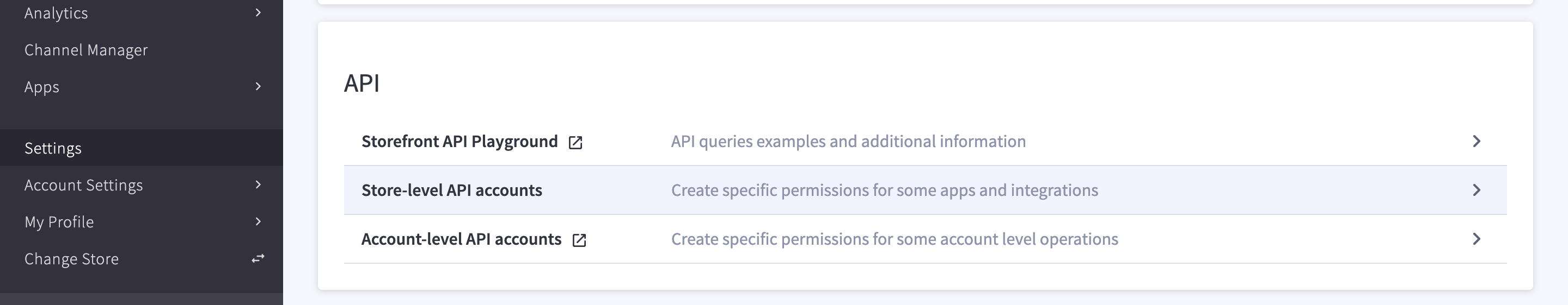 API Path and Access Token Fields on Bigcommerce API