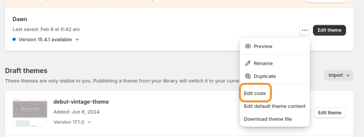 shopify app theme extension.