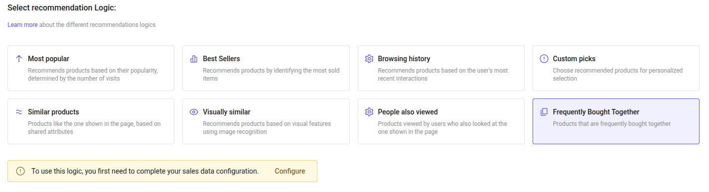 Best Sellers error message
