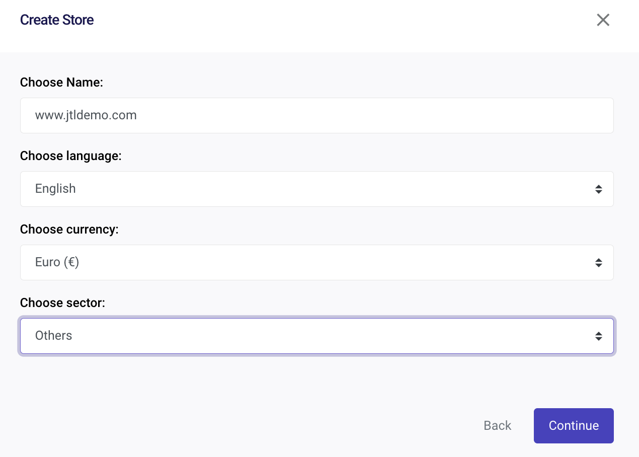 complete store data