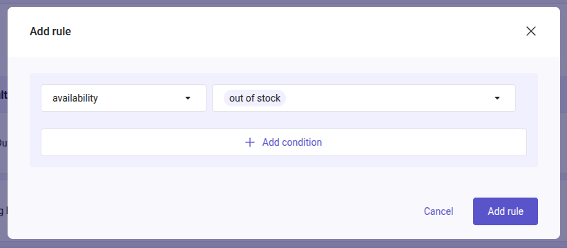 enable out of stock products