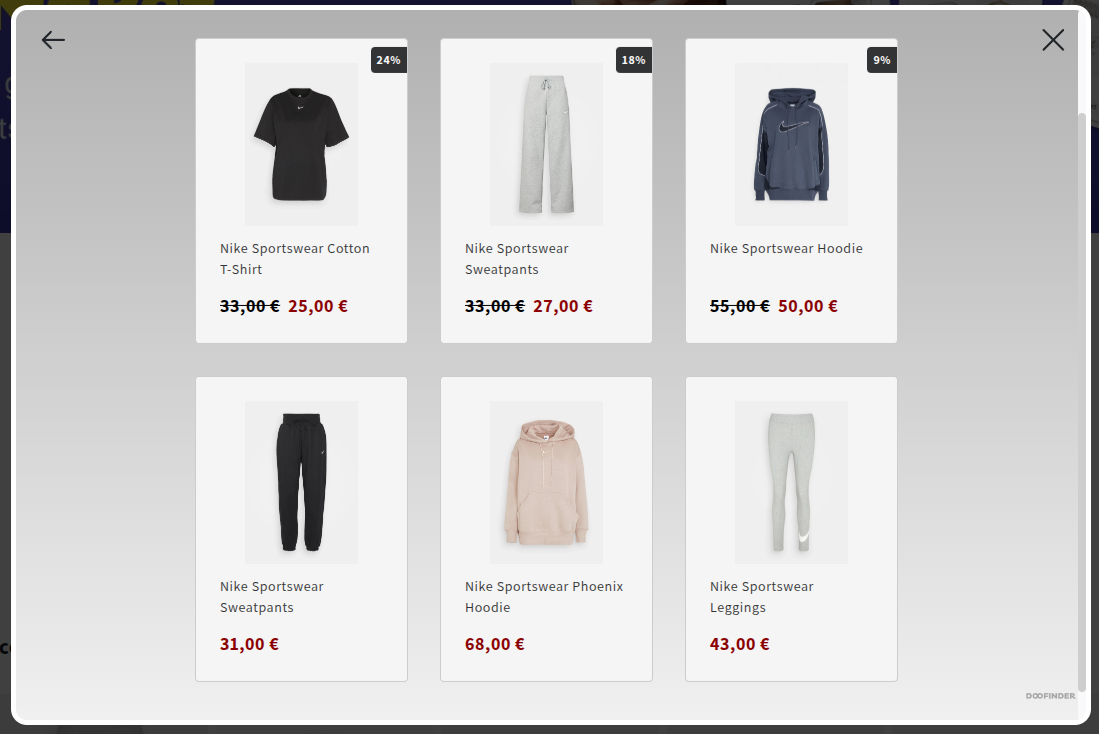 font size, weight and color styling