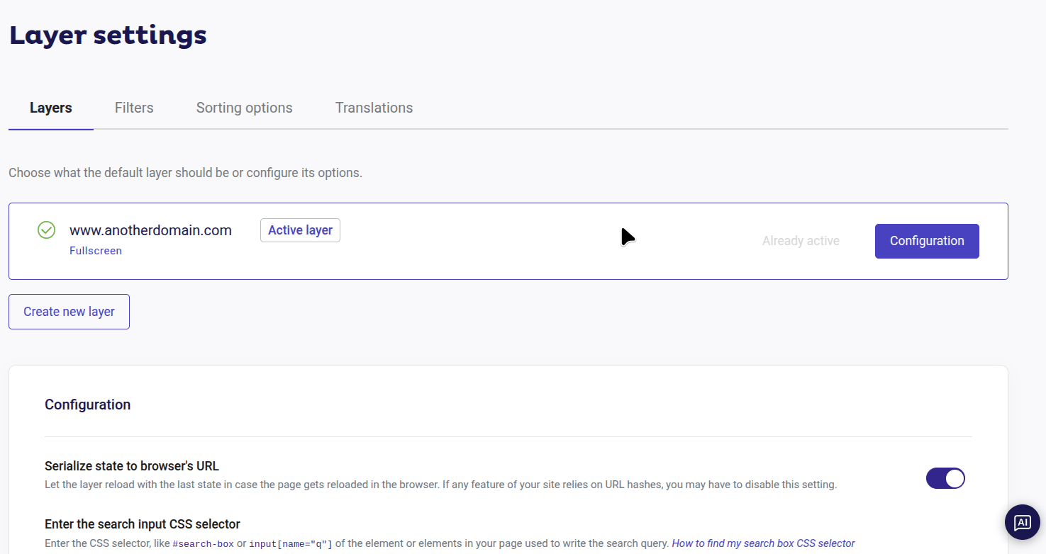 include the search term in the query
