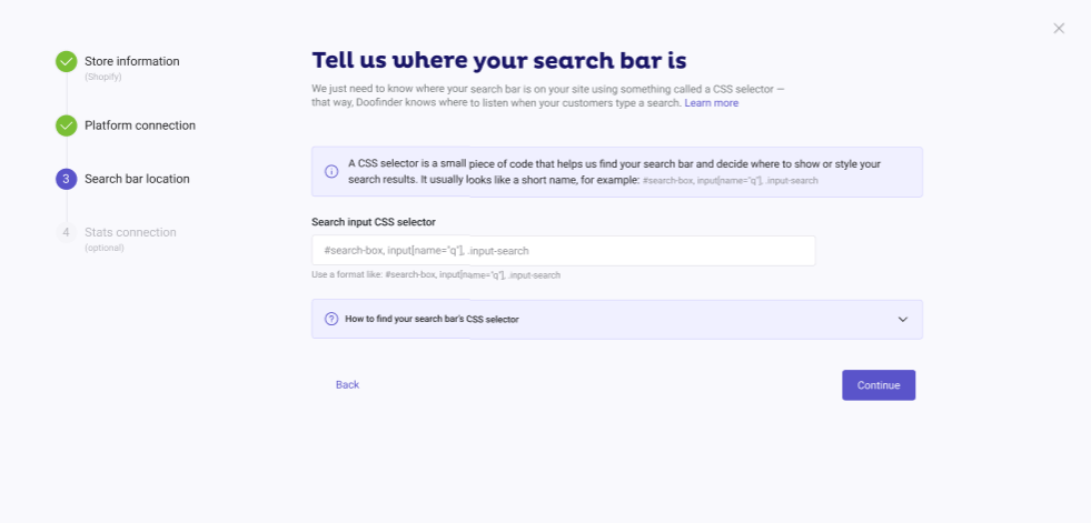 Shopify Manually Adding CSS Selector