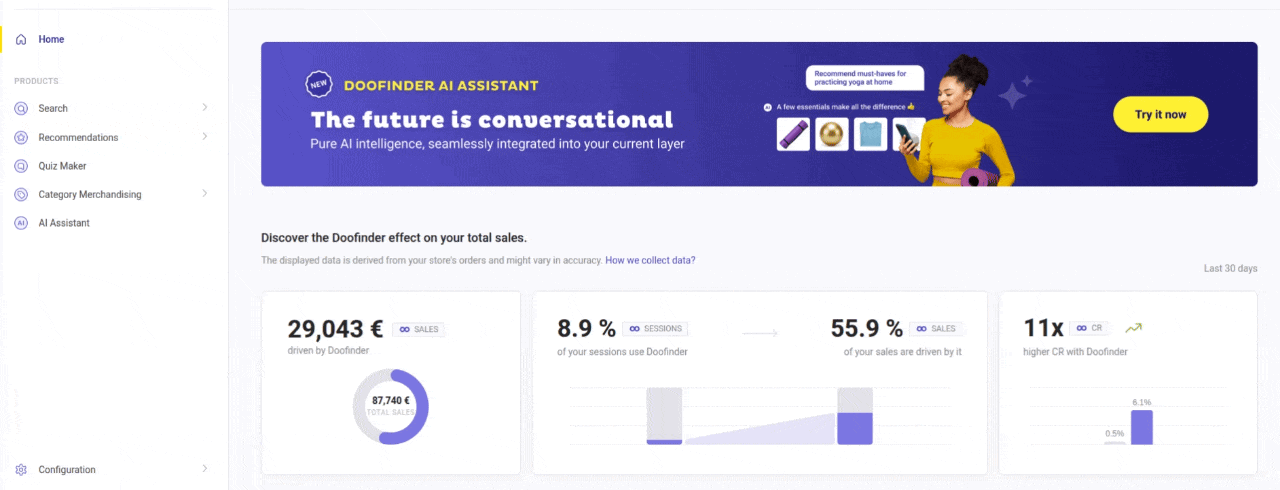 recommendations stats