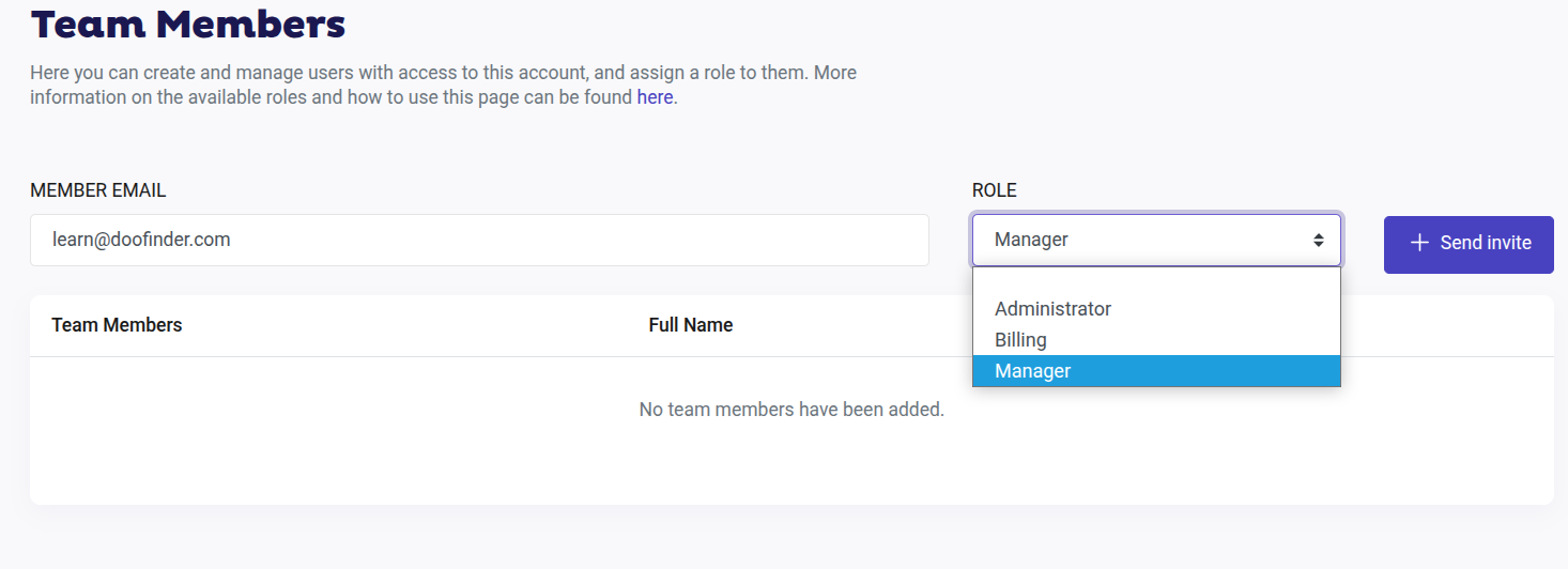 add a member to the team