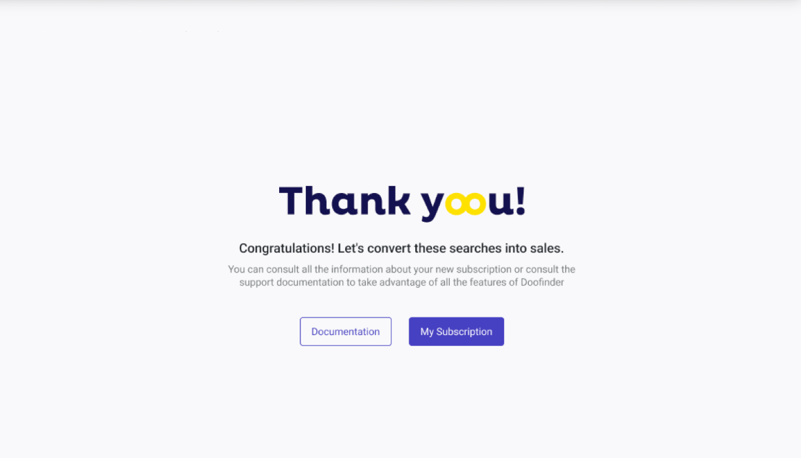 checkout thankyou page